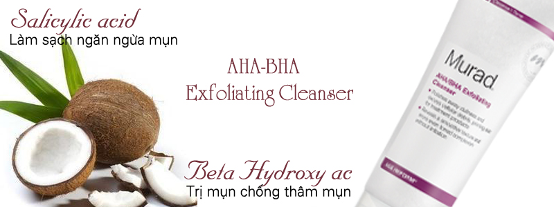 Sữa rửa mặt mềm mịn AHA/BHA Exfoliating Cleanser