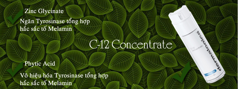 Kem cân bằng sắc tố mạnh mẽ C-12 Concentrate