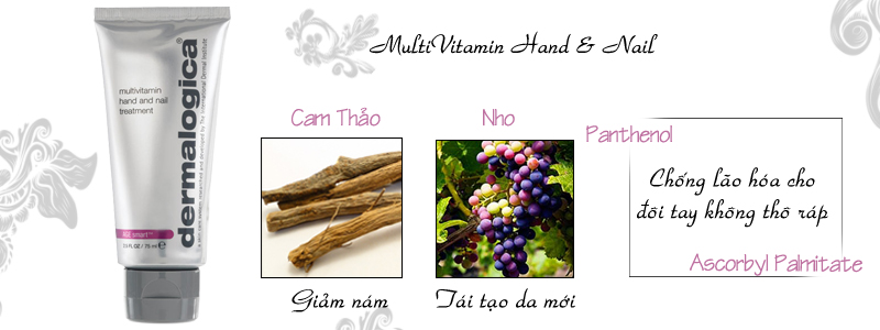 Kem dưỡng tay MultiVitamin Hand & Nail