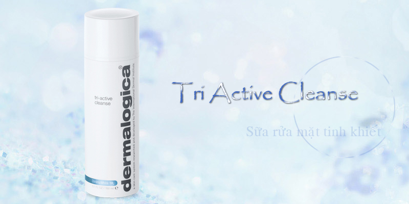 Sữa rửa mặt tinh khiết Tri Active Cleanser