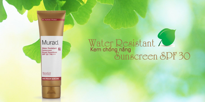 Kem chống nắng chịu nước Water Resistant Sunscreen SPF 30