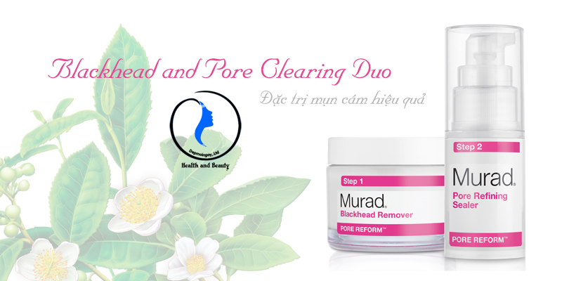 Bộ trị mụn cám Murad Blackhead and Pore Clearing Duo