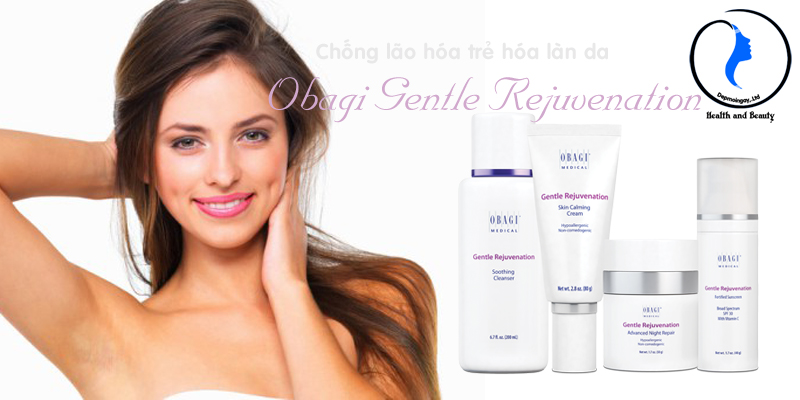 Bộ sản phẩm trị lão hóa da nhạy cảm Obagi Gentle Rejuvenation