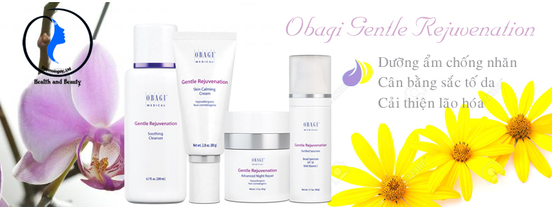 Bộ sản phẩm trị lão hóa da nhạy cảm Obagi Gentle Rejuvenation