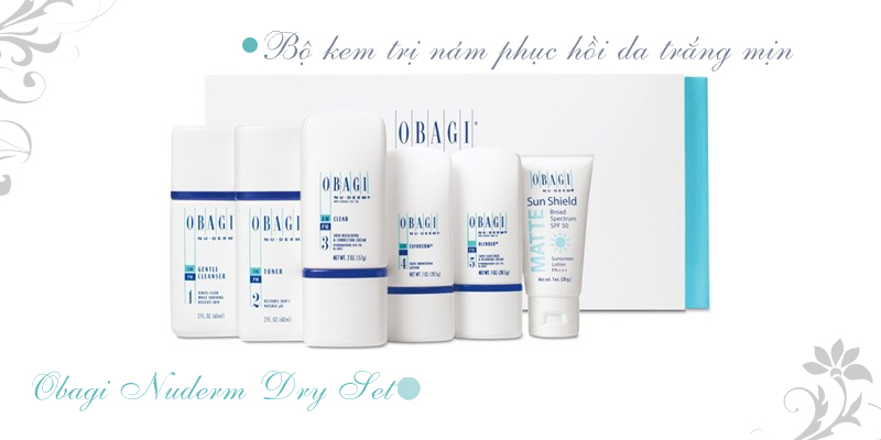 Bộ kem trị nám Obagi Nuderm