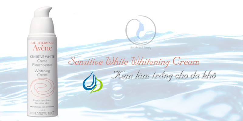 Kem làm trắng Sensitive White Whitening Cream 30ml dành cho da khô
