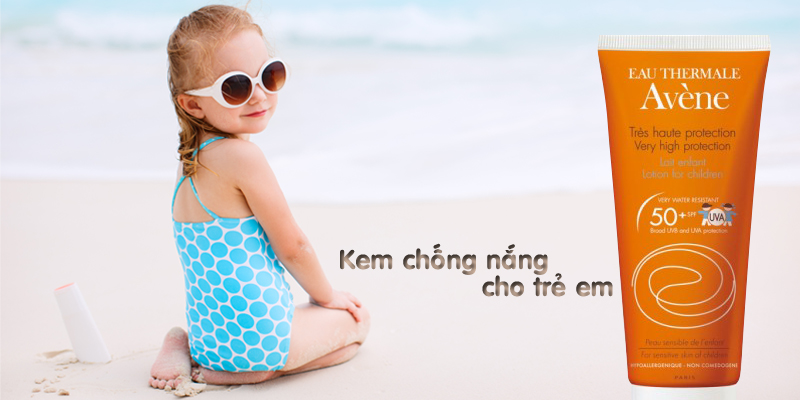 Kem chống nắng Very High Protection Lotion For Children 50+ 100ml dành cho trẻ em