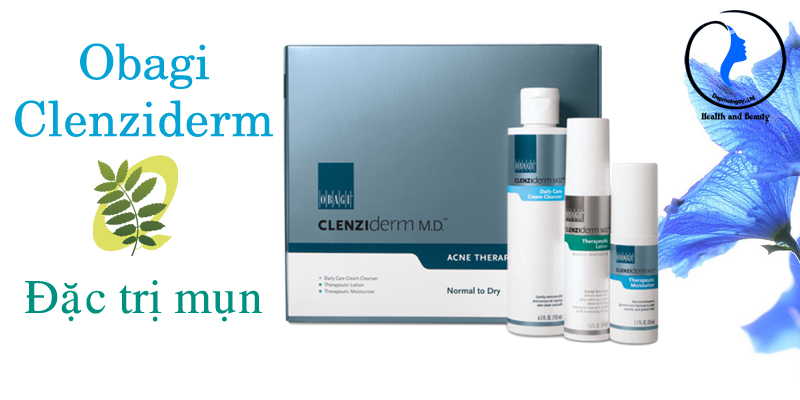 Bộ kem trị mụn Obagi Clenziderm Dry Set