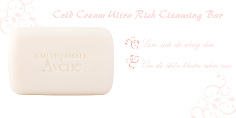 Thanh kem rửa mặt và tắm dành cho da khô Cold Cream Ultra Rich Cleansing Bar 100g