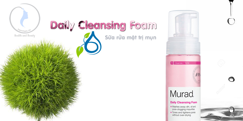 Sữa rửa mặt trị mụn Murad Daily Cleansing Foam