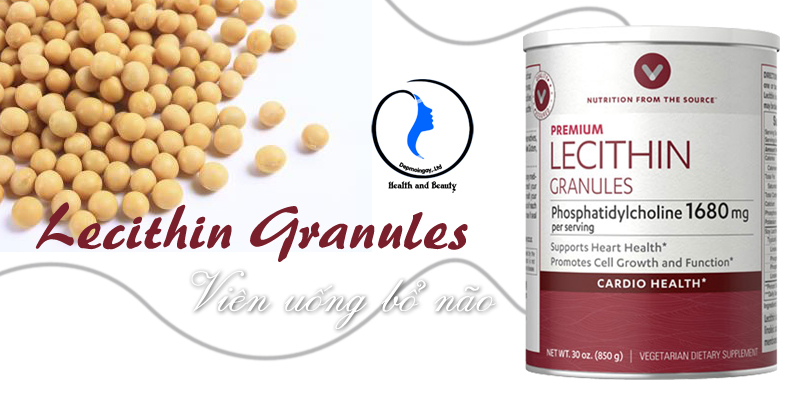 Viên uống bổ não Lecithin Granules