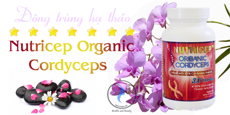 Đông trùng hạ thảo Nutricep Organic Cordyceps