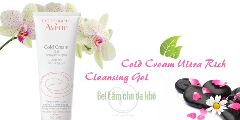 Gel rửa mặt và tắm cho da khô Cold Cream Ultra Rich Cleansing Gel 200ml