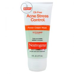 Sữa rửa mặt trị mụn Neutrogena Salicylic Acid Acne Treament Oil free Stress Control Power Cream Wash