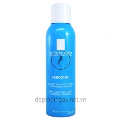 Xịt khoáng La Roche Posay Serozinc cho da dầu mụn nhạy cảm 150ml