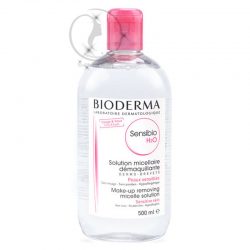 Tẩy trang Bioderma Sensibio hồng 500ml