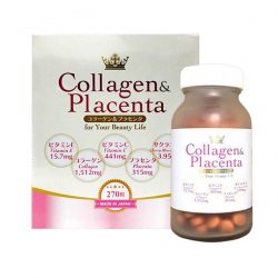 Viên uống trắng da, ngăn nám Collagen & Placenta 5 in 1 270 viên