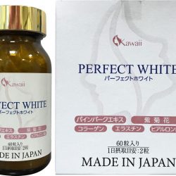 Viên uống trắng da ngăn lão hoá cao cấp Nhật Bản Kawaii Perfect White 60 viên