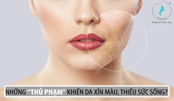 Những “thủ phạm” nào khiến da xỉn màu, thiếu sức sống