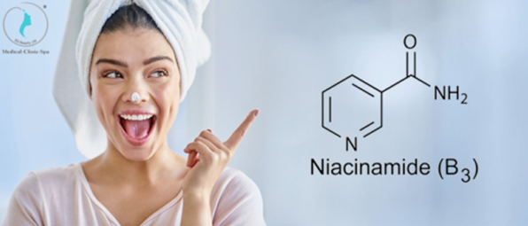 Hình. Công dụng tuyệt vời của hoạt chất Niacinamide