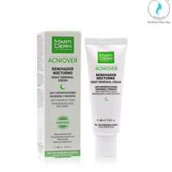Kem tái tạo ban đêm cho da dầu mụn MartiDerm Acniover Night Renewal Cream