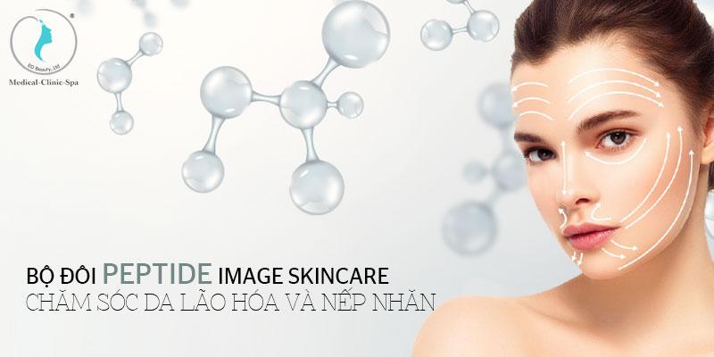 Bộ đôi Peptide Image Skincare chăm sóc da lão hóa và nếp nhăn