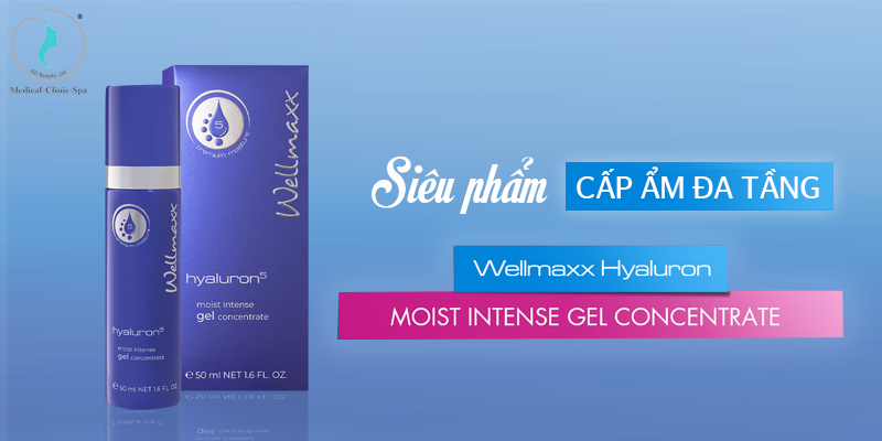 Siêu phẩm cấp ẩm đa tầng Wellmaxx Hyaluron Moist Intense Gel