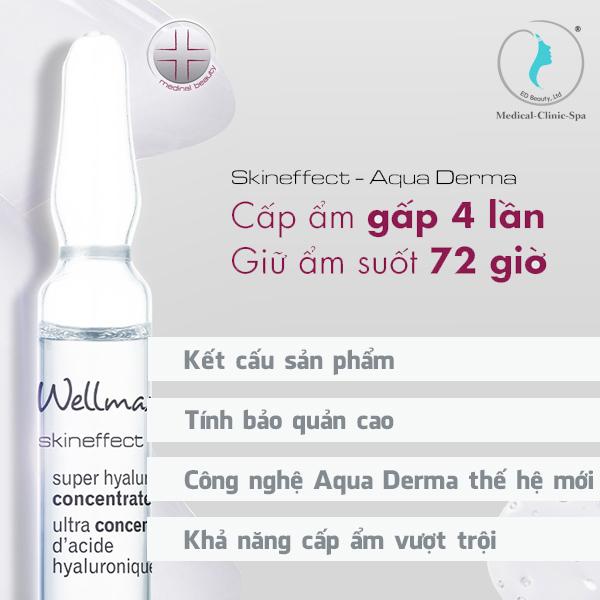 Ưu điểm vượt trội của huyết thanh Wellmaxx Skin Effect Super Hyaluron