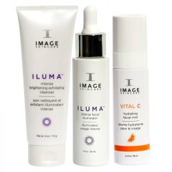 Bộ 3 sản phẩm cải thiện đốm nâu Image Skincare ILUMA và VITAL C