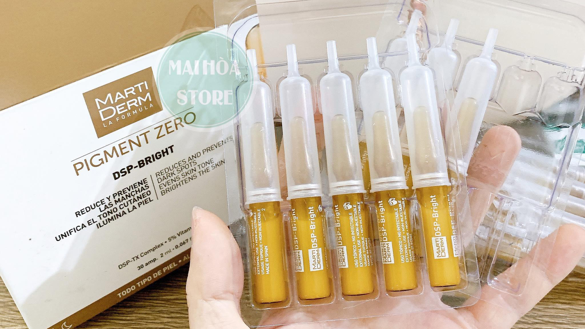 Cách sử dụng Martiderm Pigment Zero DSP Bright an toàn và hiệu quả