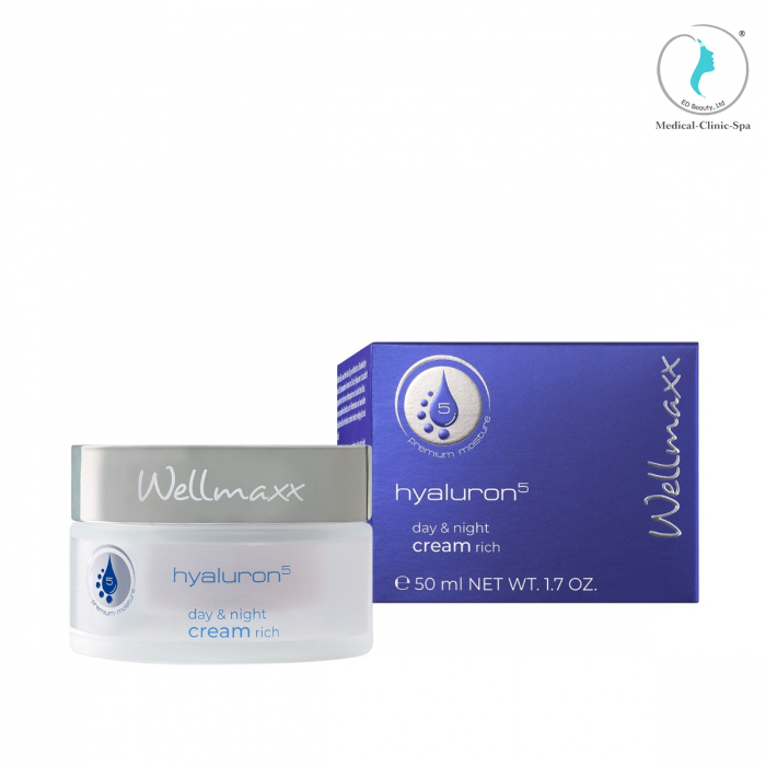 Kem dưỡng Wellmaxx Hyaluron Anti-Aging Day & Night Absolute Cream Rich