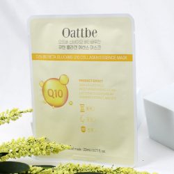 Mặt nạ tăng cường đàn hồi Oattbe Q10 Collagen Essence Mask