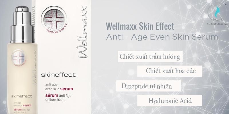 Khám phá thành phần trong Wellmaxx Skin Effect Anti - Age Even Skin Serum