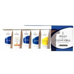 Bộ sản phẩm trị mụn Image CLEAR CELL Travel/Trial Kit