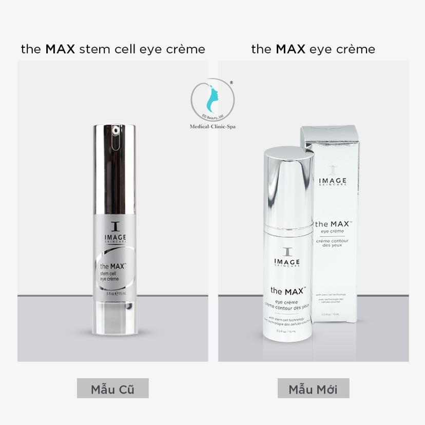 The Max Eye Crème mẫu cũ và mẫu mới
