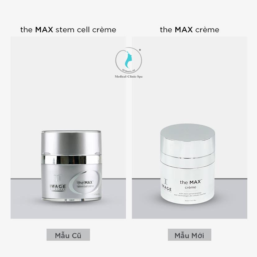 The Max Crème mẫu cũ và mẫu mới