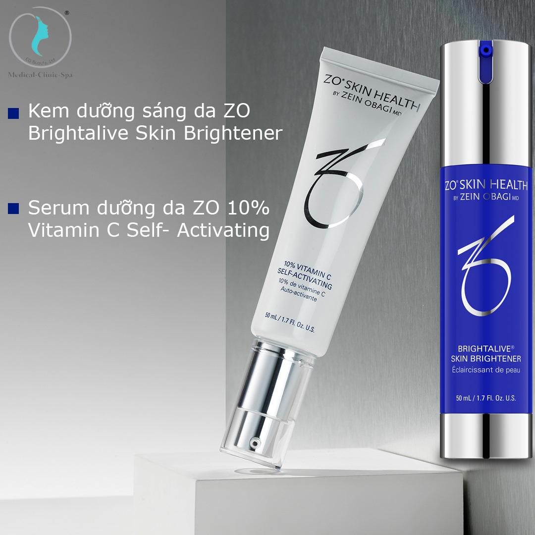 ZO Skin Health Brightalive & Vitamin C sáng da rạng rỡ