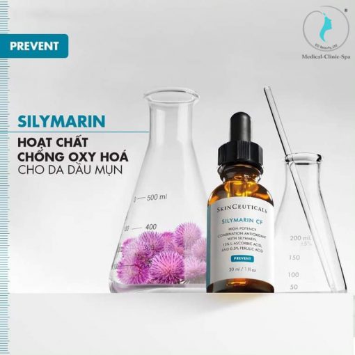 Serum Silymarin CF Skinceuticals chống oxy hóa hiệu quả cho da dầu mụn