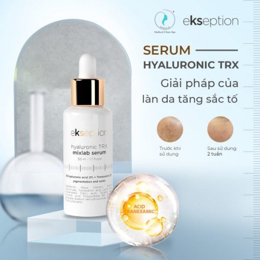 Fusion Retinol 1.0 và Serum Hyaluronic TRX trong điều trị sạm nám, sáng da