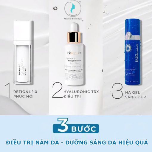 Khám phá 3 bước điều trị nám da, dưỡng sáng da hiệu quả