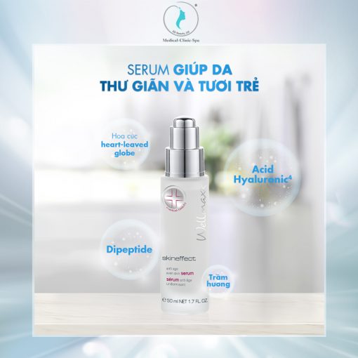 Wellmaxx Skineffect Serum còn bổ sung các thành phần tự nhiên, tăng khả năng phục hồi