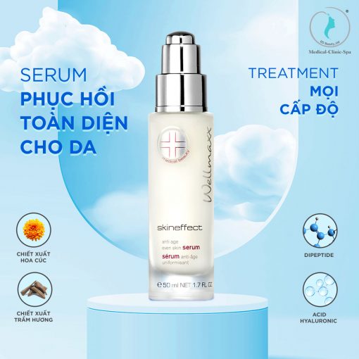 Wellmaxx Skineffect Anti-Age Even Skin Serum phục hồi cho da Treatment