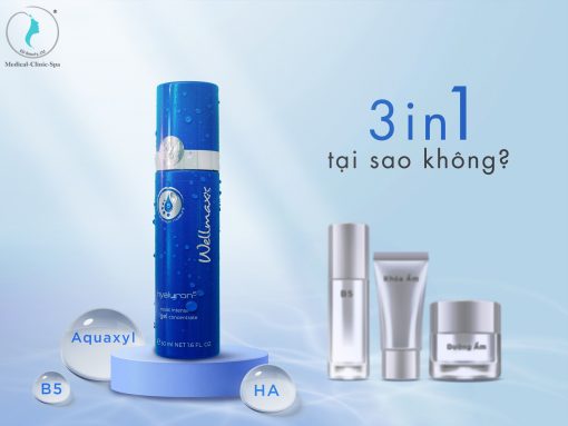 Wellmaxx HA B5 Gel đến từ Đức giúp cấp ẩm, phục hồi và khóa ẩm