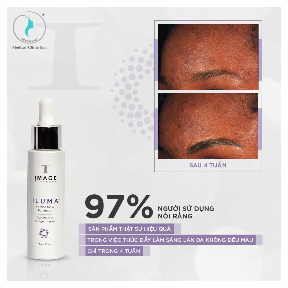 Tinh chất IMAGE ILUMA Intense Facial Illuminator chăm sóc da trắng sáng từ bên ngoài