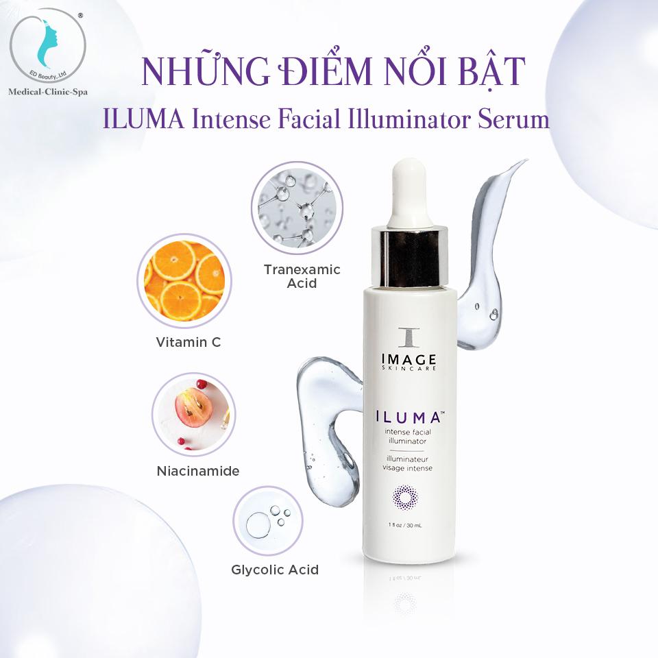 Những điểm nổi bật của ILUMA Intense Facial Illuminator Serum