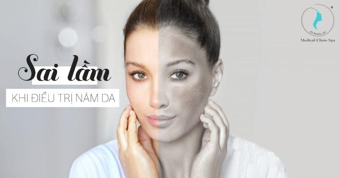Những sai lầm khi điều trị nám da tại nhà