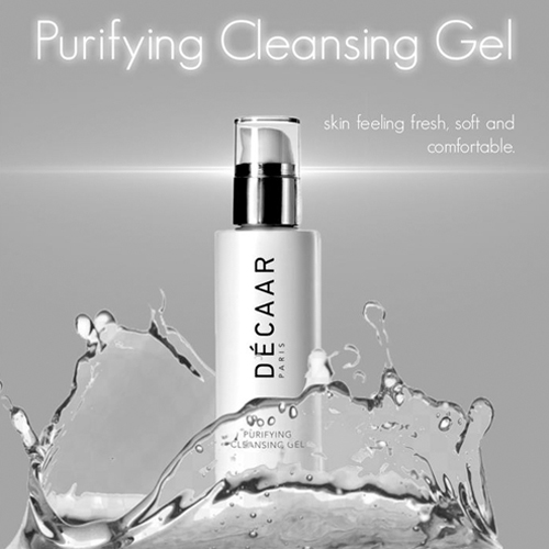 Sữa rửa mặt cho da dầu mụn Décaar Purifying Cleansing Gel