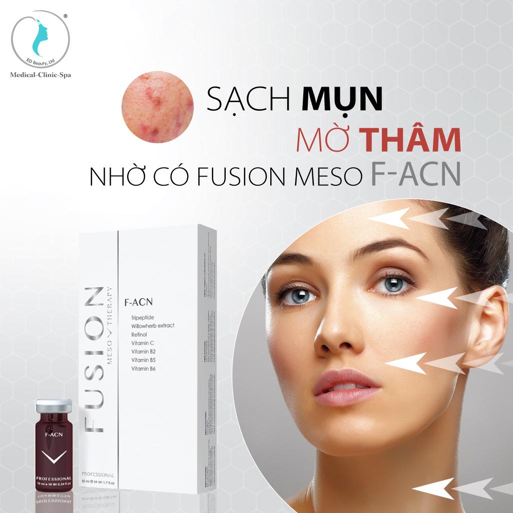 Sạch mụn và mờ thâm Fusion Meso F-ACN