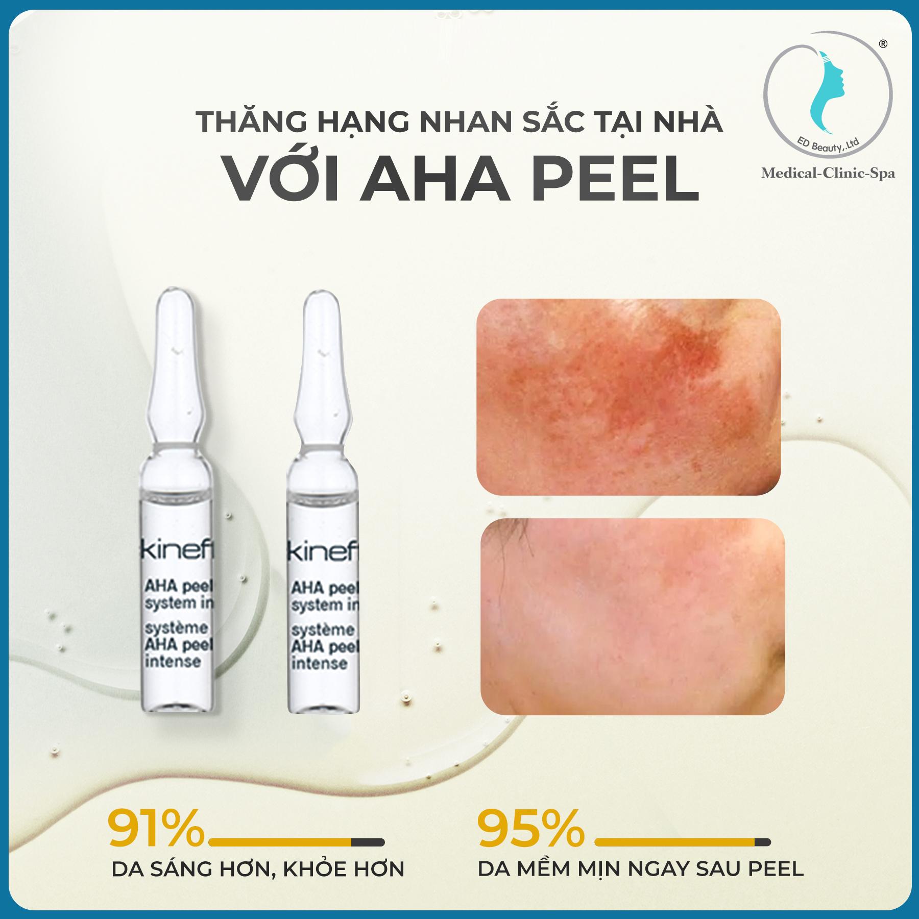 Wellmaxx AHA Peel không bong tróc, không ửng đỏ và hạn chế kích ứng