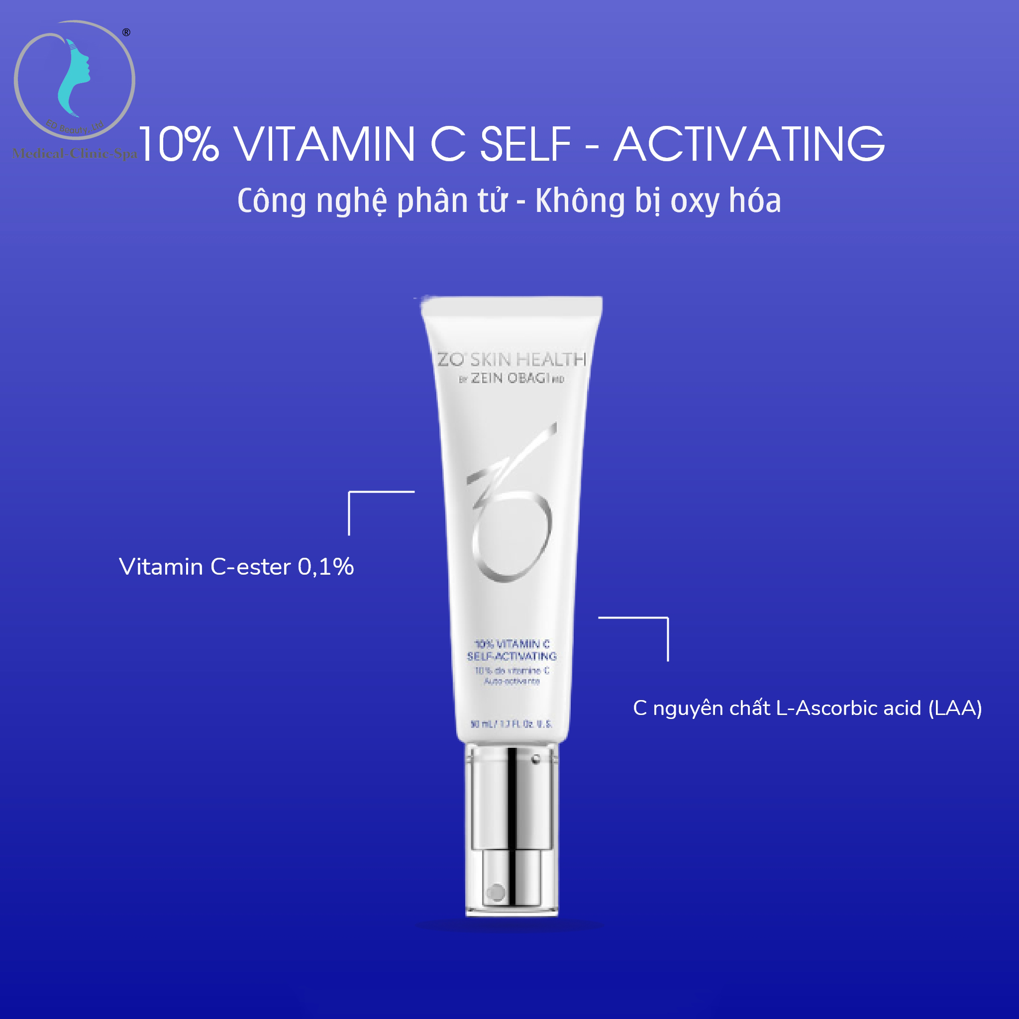 CHỐNG LÃO HÓA SÁNG DA VỚI ZO VITAMIN C 10 SELFACTIVATING SERUM Đẹp